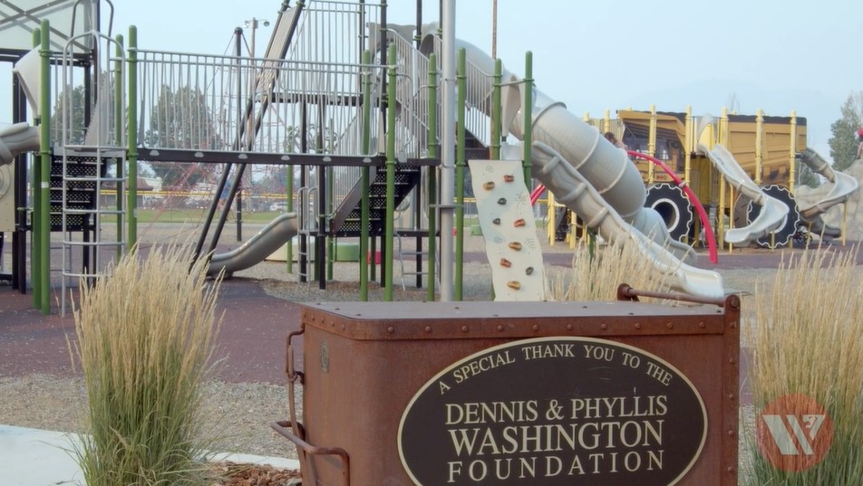 The playground at Stodden Park in Butte.